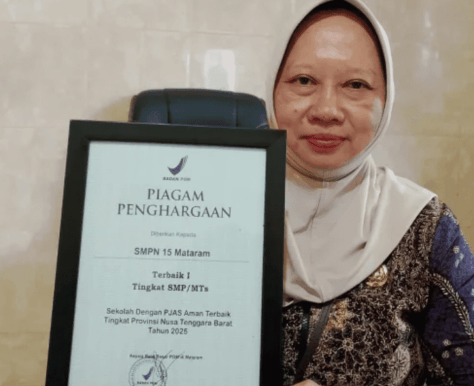 rri.co.id - SMPN 15 Mataram Raih Terbaik 1 PJAS Aman NTB, Siap Bersaing di Tingkat Nasional