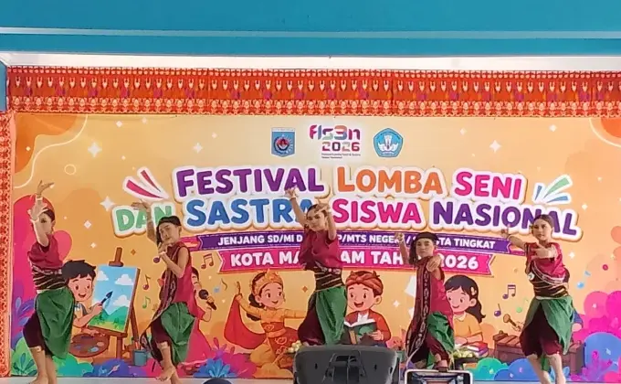 rri.co.id - Jadi Tuan Rumah FLS3N, SMPN 15 Mataram Bawakan Konsep Seni Berbasis Budaya Lokal